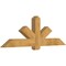 Ekena Millwork Kennewick Rough Sawn Timber Gable Bracket, Western Red Cedar, 72"W x 24"H x 4"D x 6"F, 8/12 Pitch GBW072X24X0406KEN00RWR - alternate 2